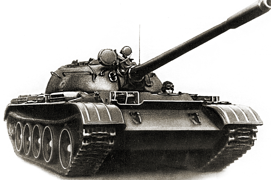 ​Т-55 – в первые годы танк выпускался без зенитного пулемёта Источник – morozov.com.ua - Главный аргумент стран Третьего мира | Военно-исторический портал Warspot.ru