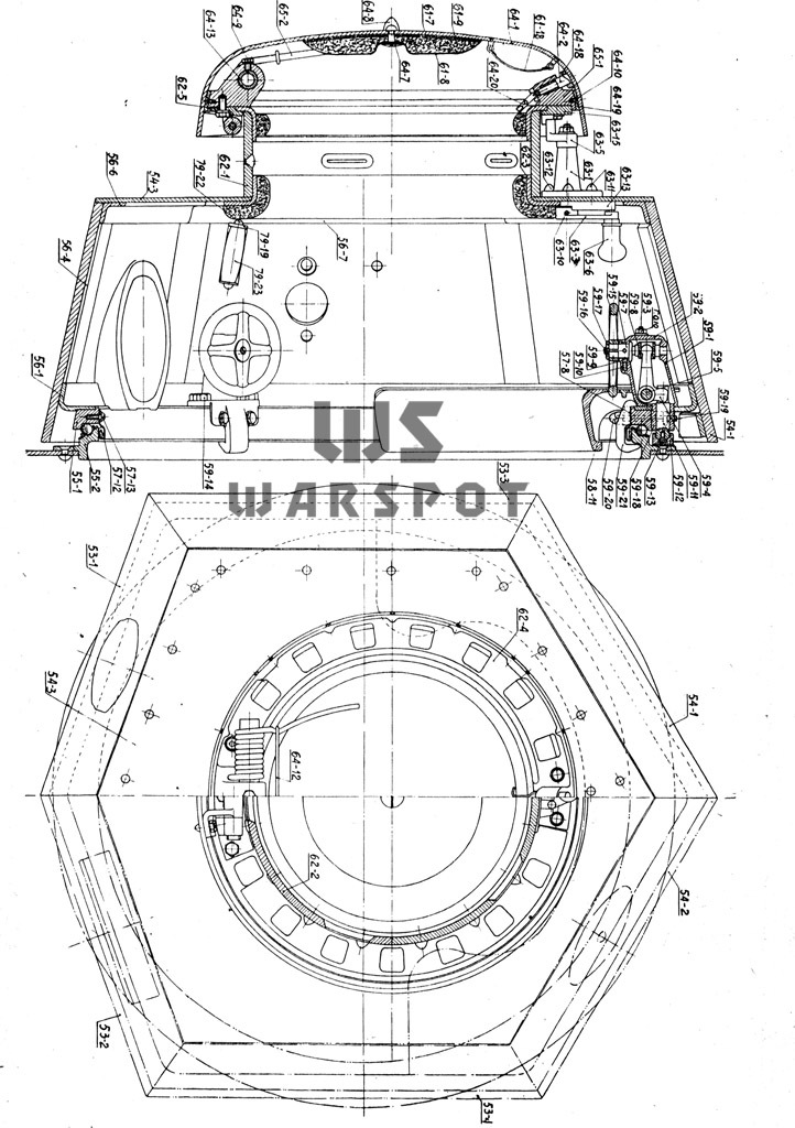 ​Конструкция башни Т-18 первой и второй производственных серий - Т-18: серийный ответ Чемберлену | Warspot.ru