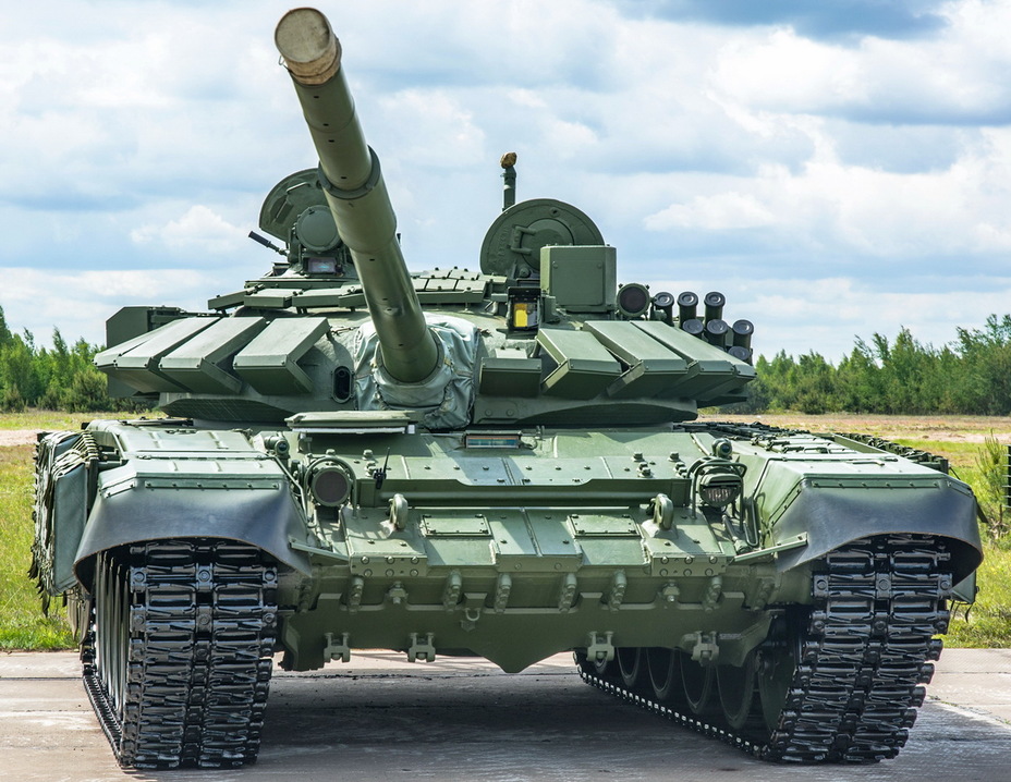 Наиболее защищена лобовая часть танка - Вторая жизнь советских «старичков» | Военно-исторический портал Warspot.ru