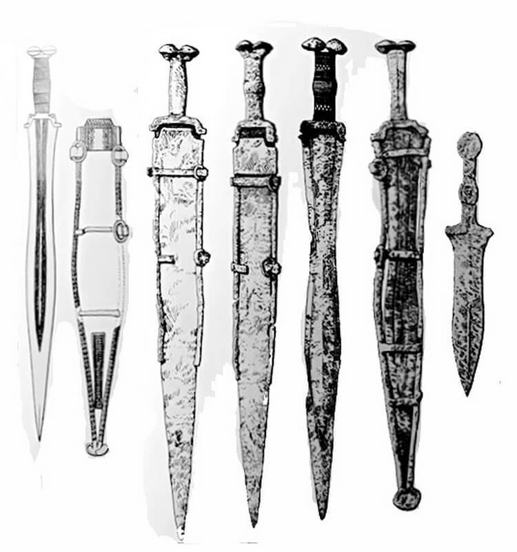 Кельтиберские мечи, 4-3 место до н.э. - Старый добрый гладиус | warspot.ru