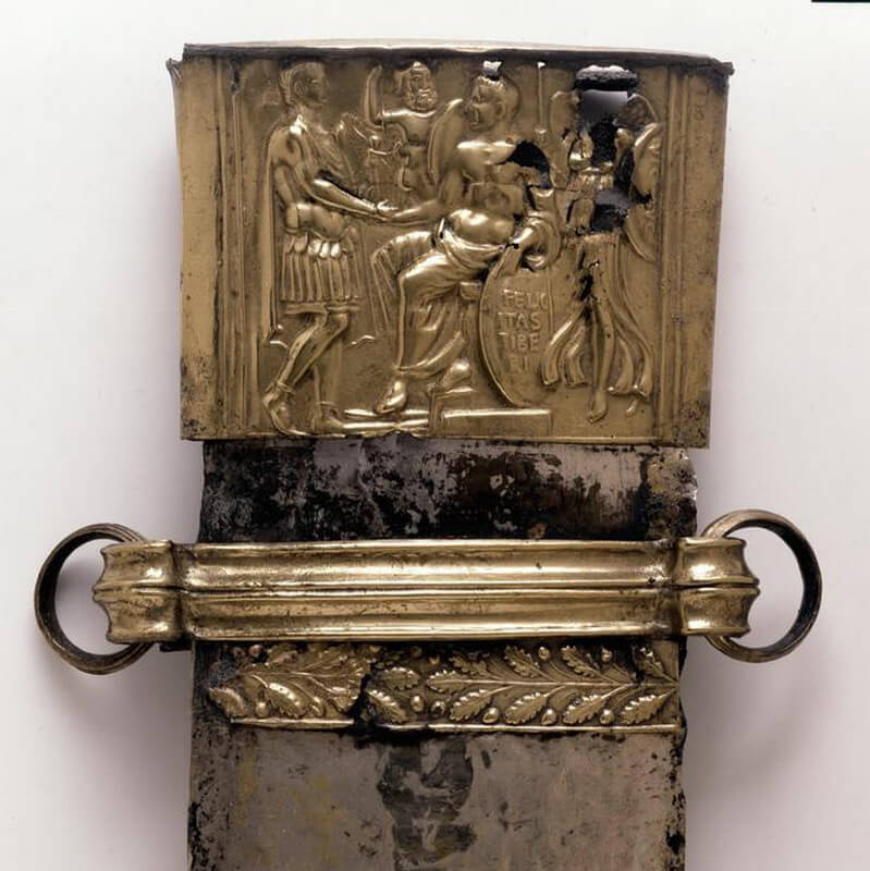 Верхняя часть ножен меча Тиберия britishmuseum.org - Старый добрый гладиус | warspot.ru
