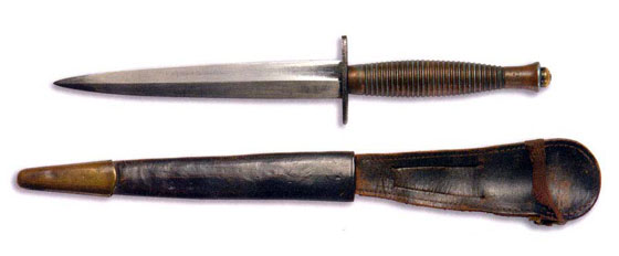 Командирский нож Fairbairn-Sykes. Тип 3. Кинжал британского коммандос.