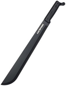 Мачете туристическое черное Rubaka Lagernik T124 COLD в кордуре тип ножен: нож, тип ножа: несъемный, тип аксессуара: ножны