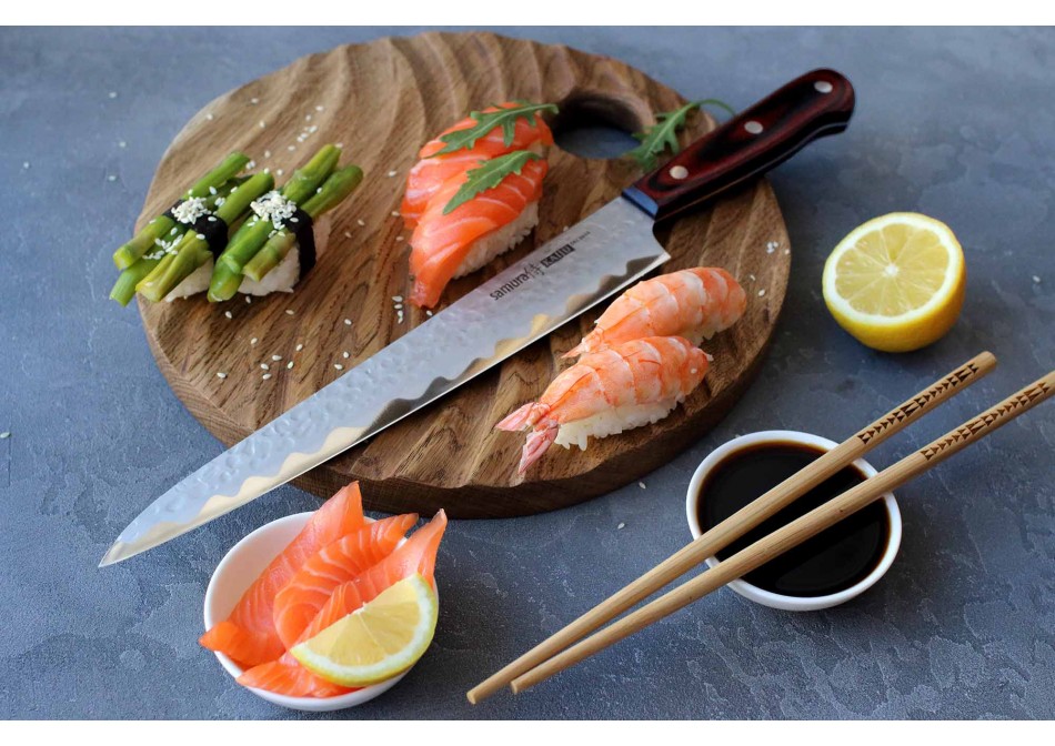 Особенности ножей для суши, роллов и сашими
