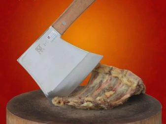 Топор для мяса (35 фото): особенности профессионального кухонного топорика для рубки мяса, характеристики ножа-топора мясника