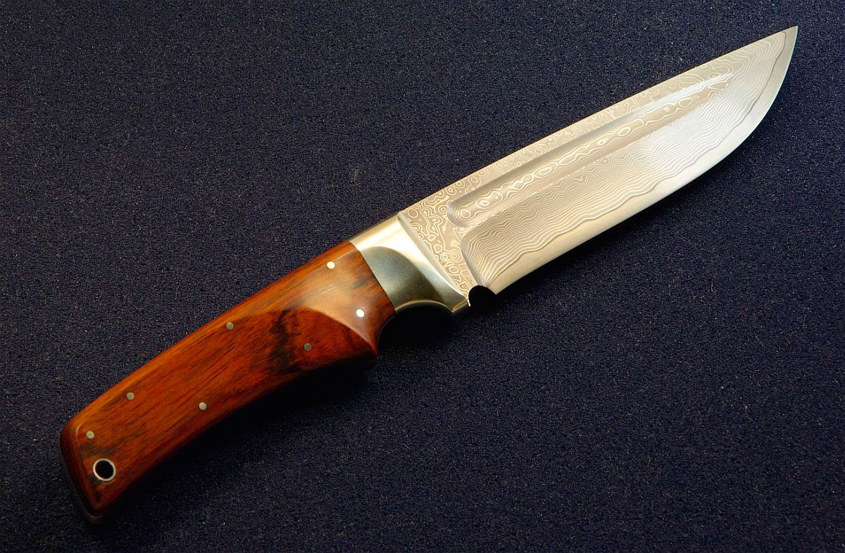 Японский нож KD-30 Hana Cowry X Damascus