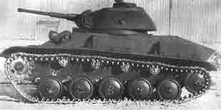 Опытный танк Т-70