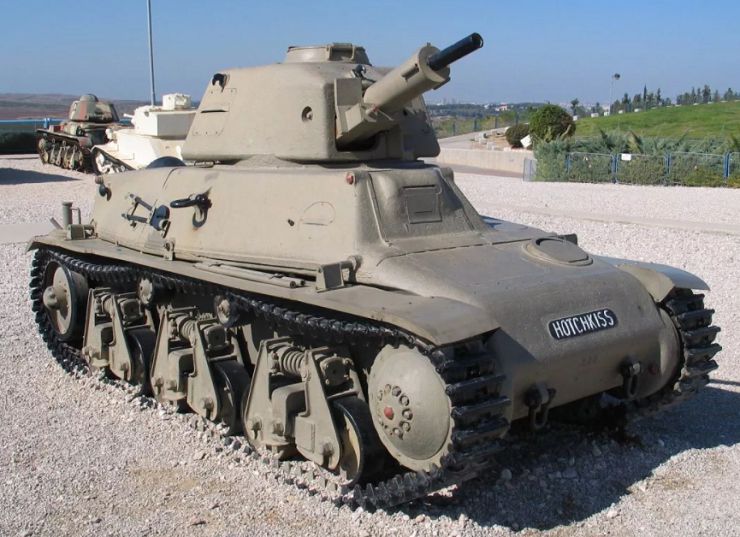 Легкий танк «Гочкисс»