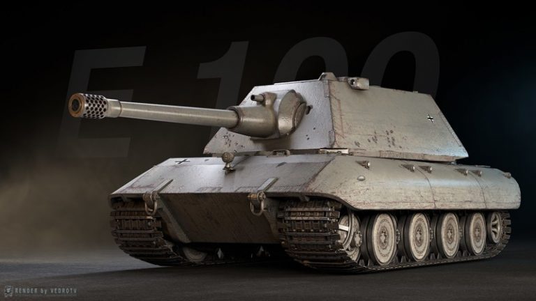 Сверхтяжёлый танк Е-100.