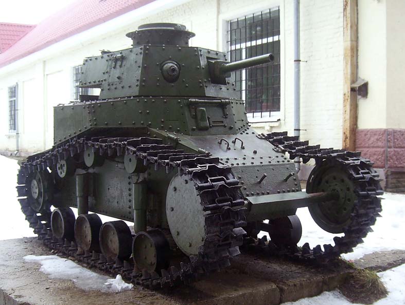 «Первый советский» танк МС-1 (Т-18), история создания и службы