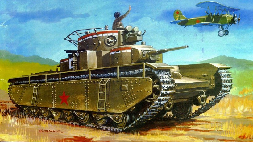 Тяжелый танк Т-35 (СССР)