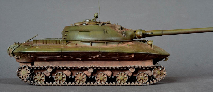 Тяжелый танк «Объект 279» сбоку. Выглядит как вполне обычный танк, не правда ли?
