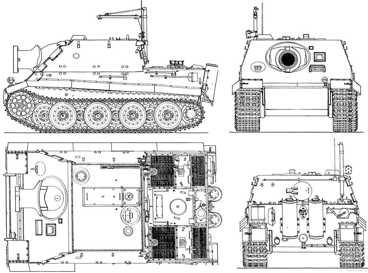 Чертеж tiger p