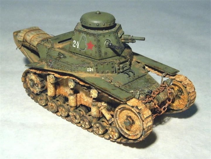 модель танка мс-1