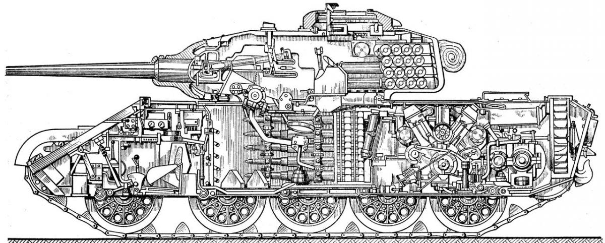 Т-44 устройство