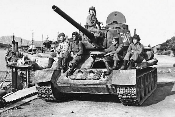 Т-34-85 в Порт-Артуре