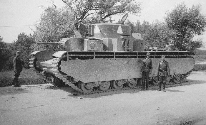 Т-35 фото танка