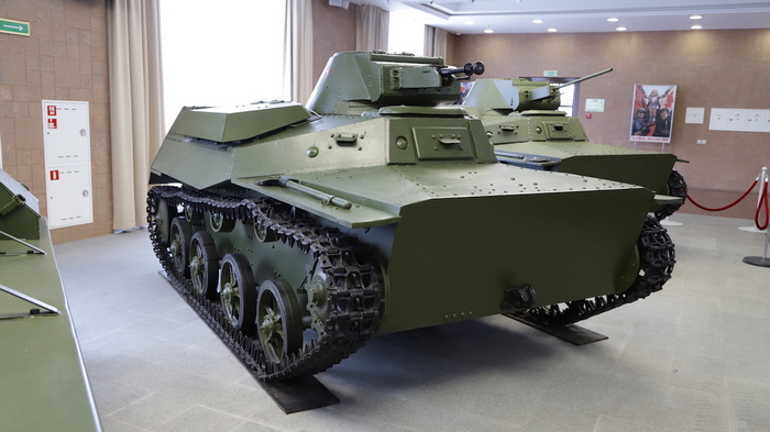 Танк Т-40 в музее