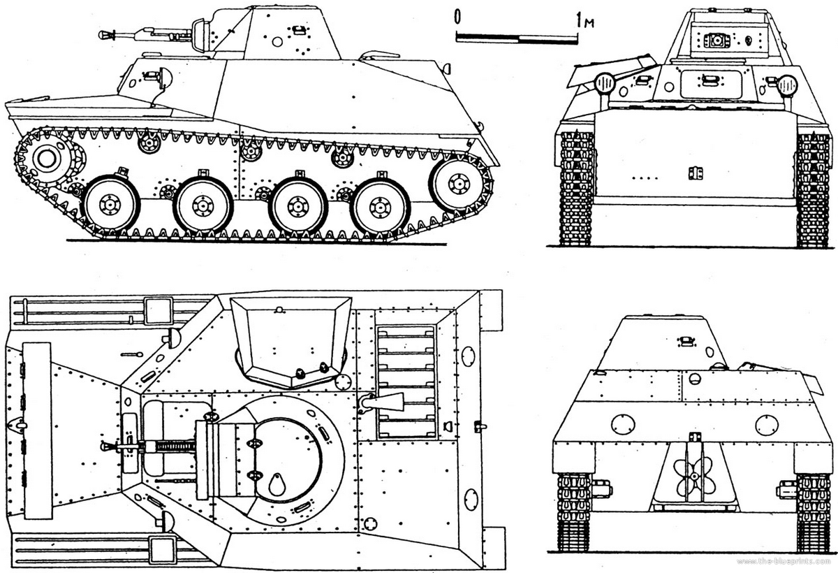 Т-40 чертёж