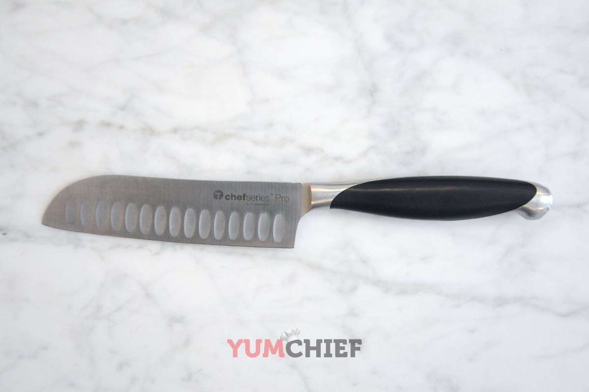 Японский нож Сантоку (Santoku) фото