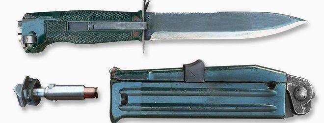 Нож НРС-2 в разобранном виде