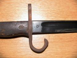 Штык-нож к винтовке Арисака с крючком