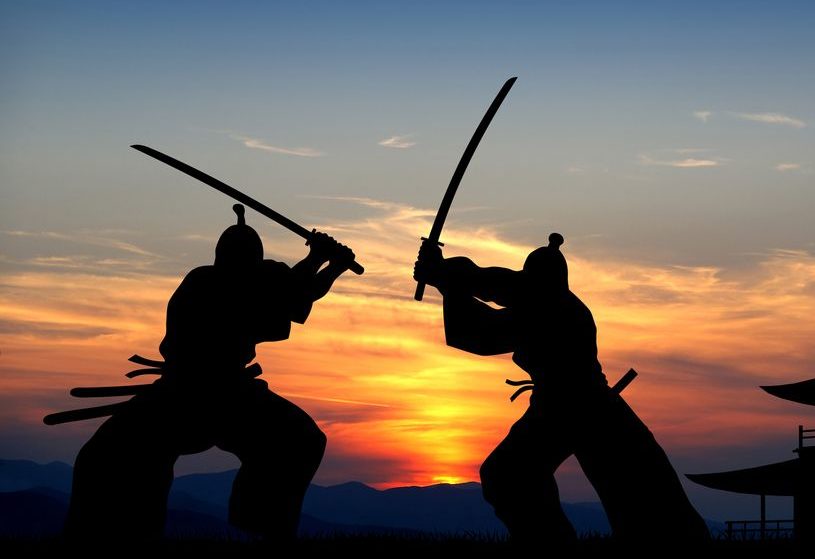 поединок двух самураев