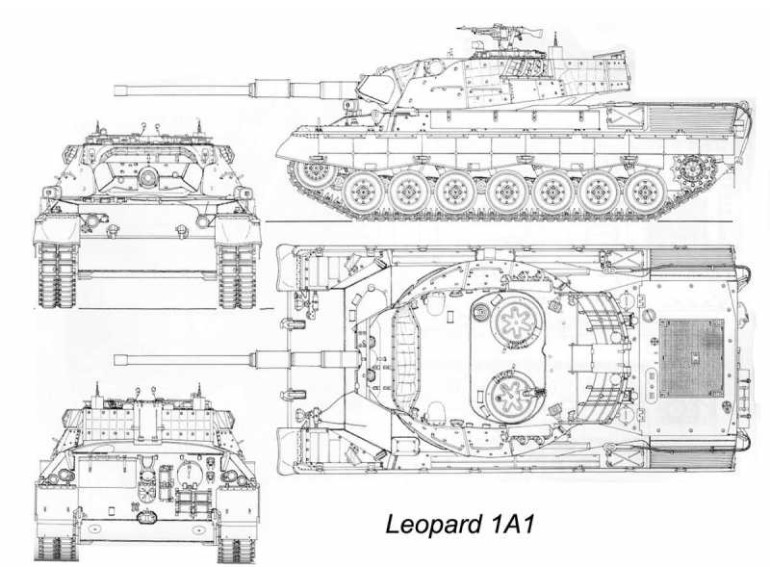 Танк «Леопард» - основной боевой танк современной Германии