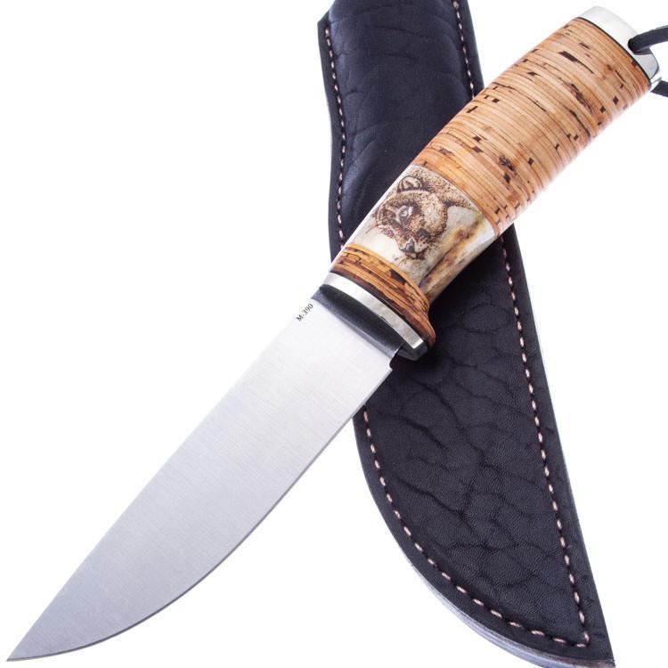 Нож Сандера Лиман сталь M390 береста рог | Магазин ножей Forest-Home
