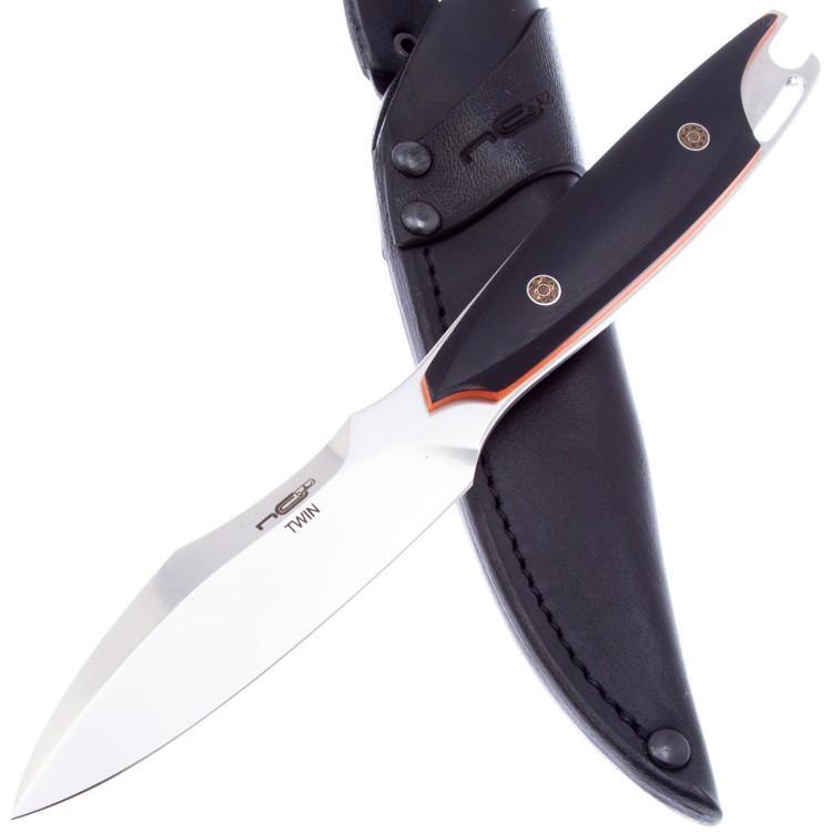 Нож N.C.Custom Twin Niolox satin G10 | Магазин ножей Forest-Home