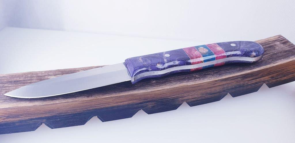 Стабилизация древесины и изготовление из нее ручки ножа