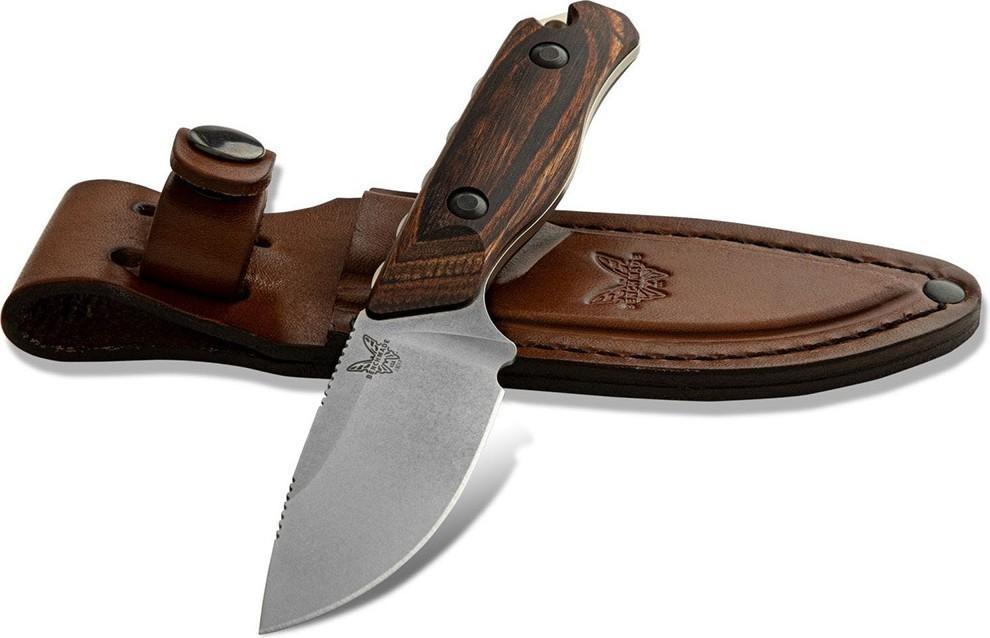 Обзор BENCHMADE HIDDEN CANYON HUNTER. Широкий и компактный нож для охотников