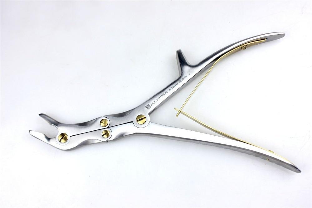 Медицинский ортопедический инструмент JZ, изогнутая голова из нержавеющей стали, ширина 2-8, rongeur, двойной шов кости, Osseous rongeur, щипцы, ножницы | Красота и здоровье | АлиЭкспресс