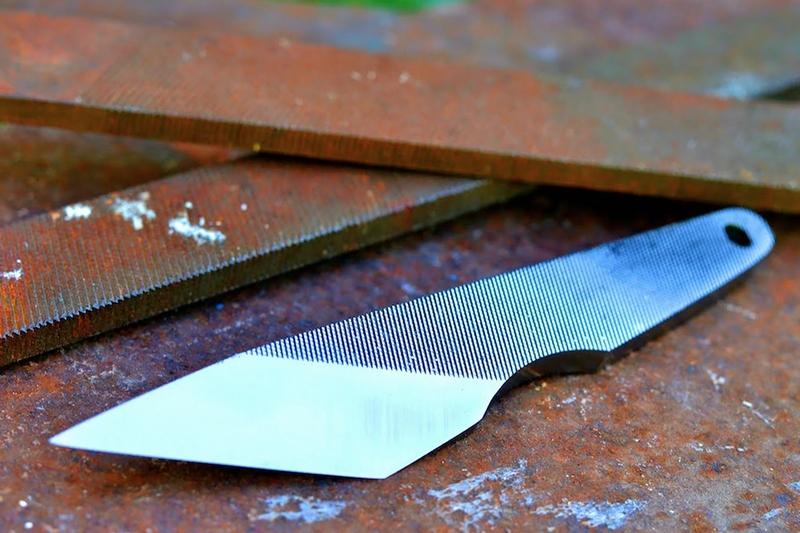 Нож из напильника