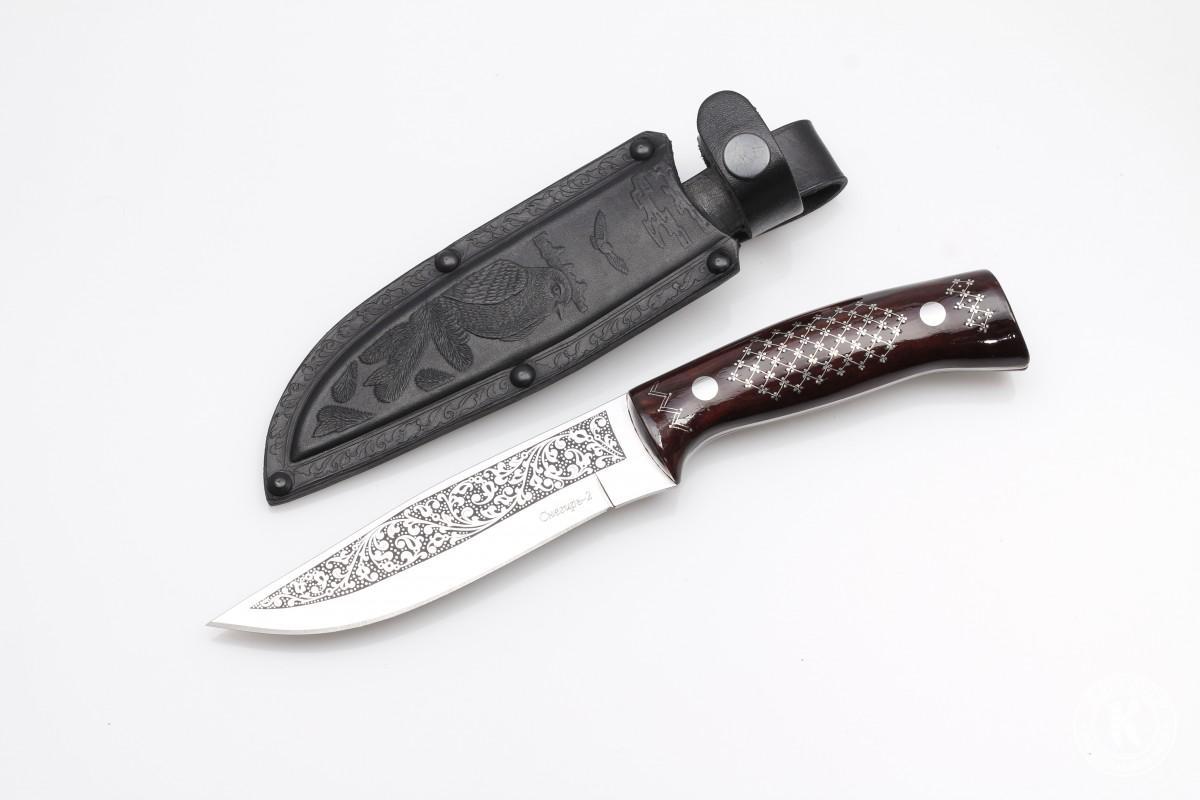 Купить Нож Снегирь-2 AUS-8 унцукульская насечка от Кизляр в официальном  интернет-магазине Кизляр-Москва