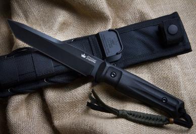 Тактический нож Aggressor (D2, Black) Kizlyar Supreme