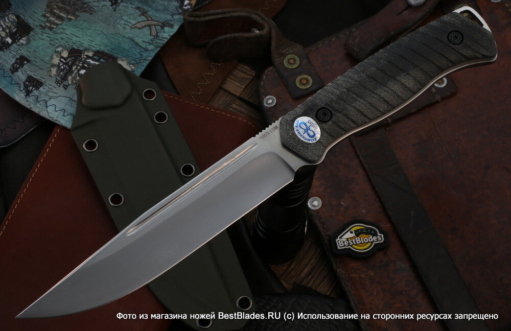 Нож АиР Леший Т (100Х13М, текстолит) — купить по выгодной цене на  Яндекс.Маркете