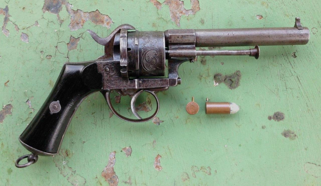 Плевательный револьвер Лефоше: революция в производстве оружия