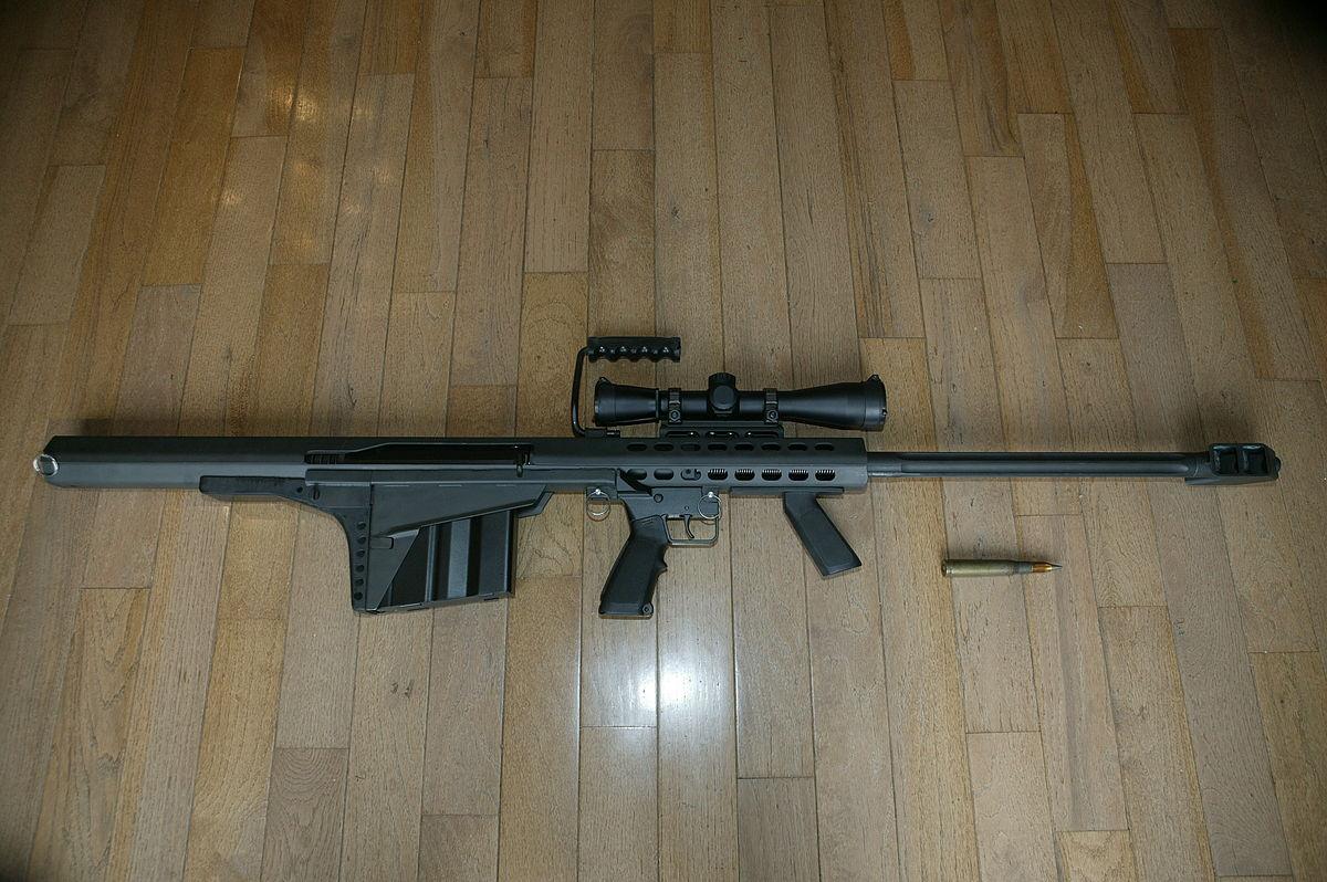 Винтовка Barrett M82: рожденная уничтожать
