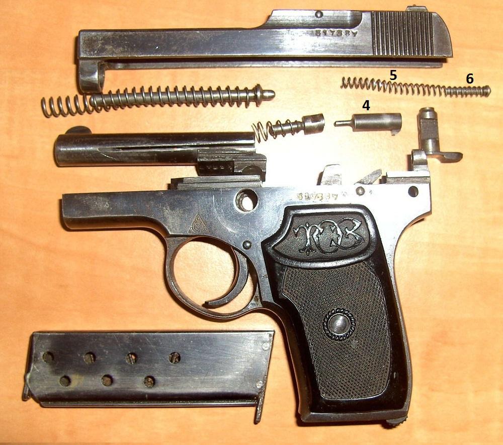 Тульский пистолет корробин ТК-26: история, описание, конструкция