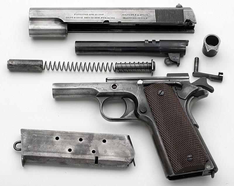 Кольт 1911: знаменитый пистолет Джона Мозеса Браунинга